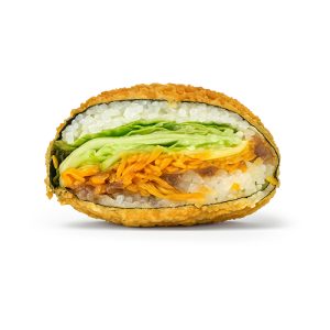 Sushi burger wegetarianski