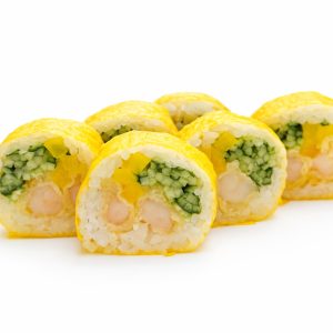 Futomaki krewetka tempura w arkusze sojowe 6 szt.